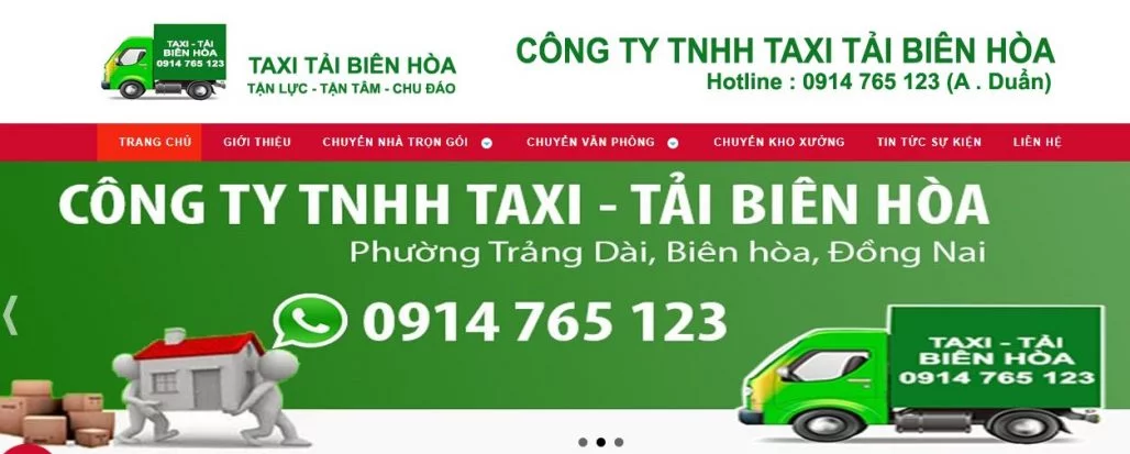 Top 10 công ty chuyển nhà trọn gói uy tín tại Đồng Nai 2023 20 Công ty Taxi Tải Biên Hòa