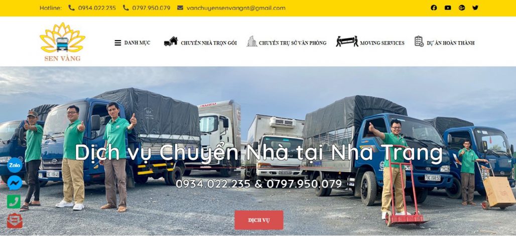 Chuyển Nhà Giá Rẻ – Sen Vàng