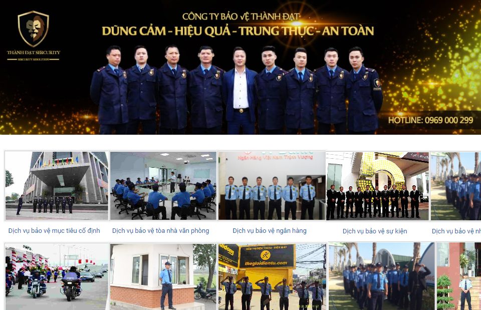 Công ty Cổ phần dịch vụ bảo vệ vệ sĩ Quốc tế Thành Đạt tại Nha Trang