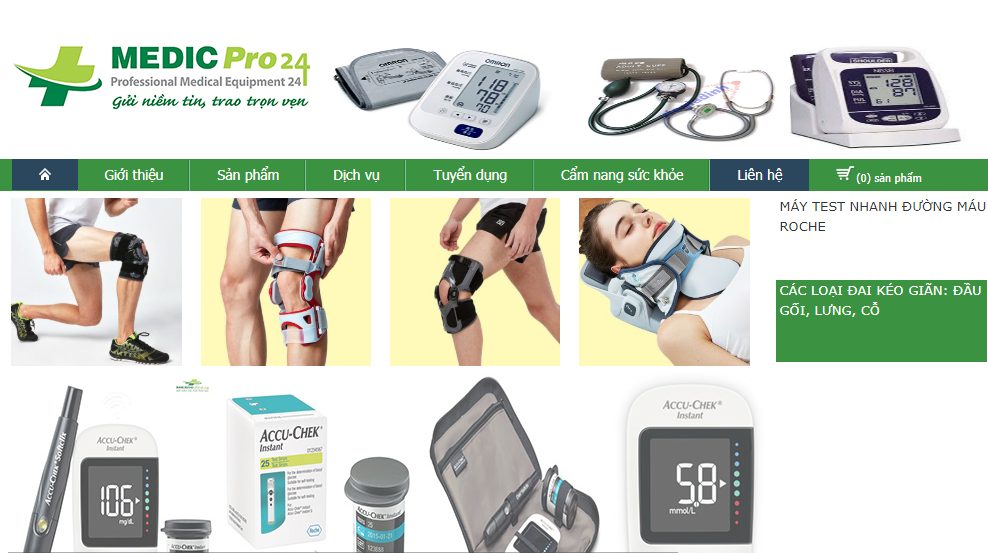 Công ty thiết bị & vật tư y tế Medic Pro 24