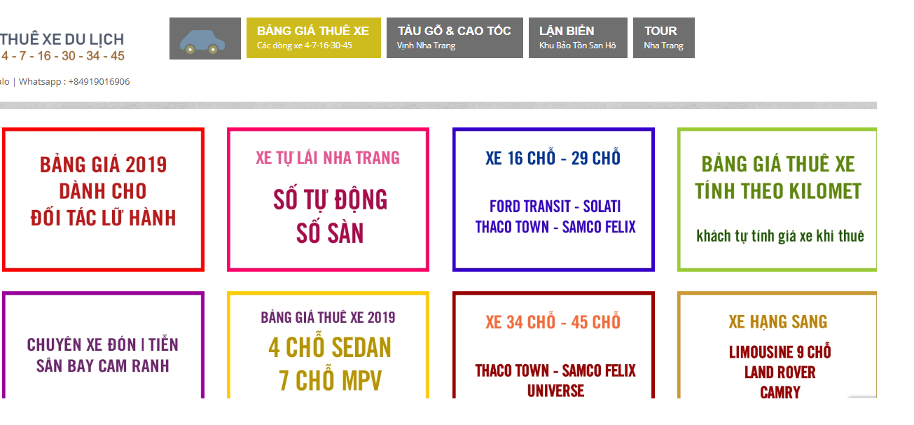 (2021)Top 10 công ty dịch vụ thuê xe uy tín tại Nha Trang