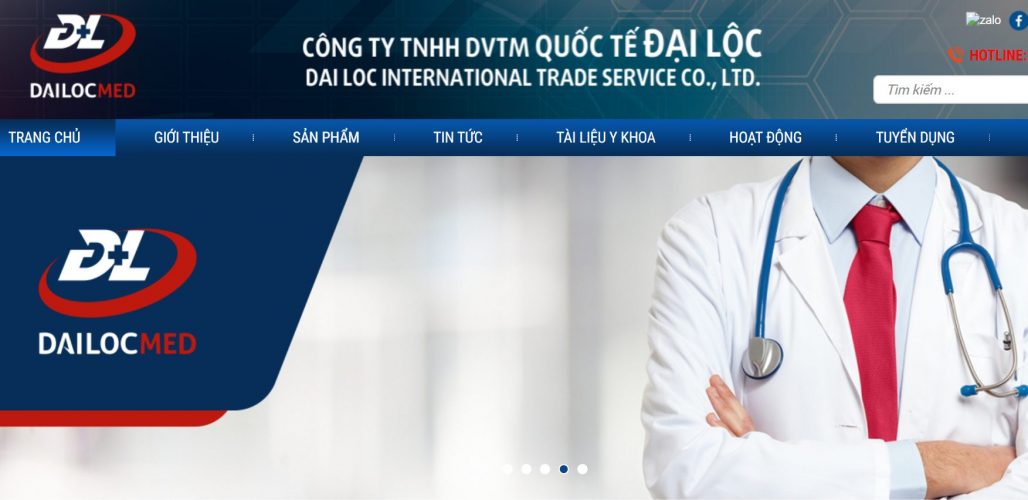 Công ty thiết bị y tế Đại Lộc