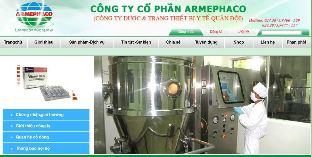 Top 10 công ty thiết bị y tế uy tín tại Hà Nội 2023 14 CÔng ty cổ phần thiết bị y tế Armephaco