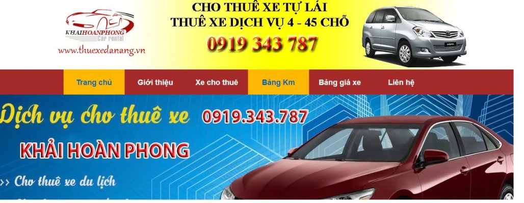 (2021)Top 10 công ty dịch vụ thuê xe ô tô uy tín tại Đà Nẵng 