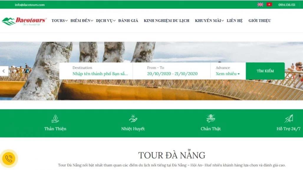 Top 10 công ty du lịch uy tín nhất Đà Nẵng 2023 18 Top 10 công ty du lịch uy tín nhất Đà Nẵng 2023