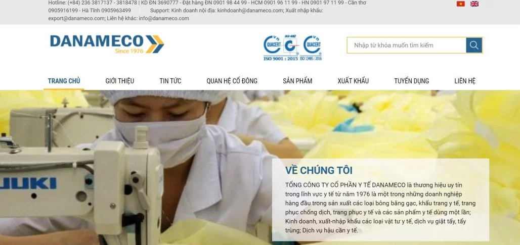 Top 6 công ty thiết bị y tế uy tín tại Đà Nẵng 2023 9 Công ty cổ phần y tế Danameco