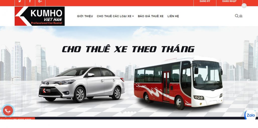 (2011) Top 10 công ty dịch vụ thuê xe uy tín tại Hà Nội