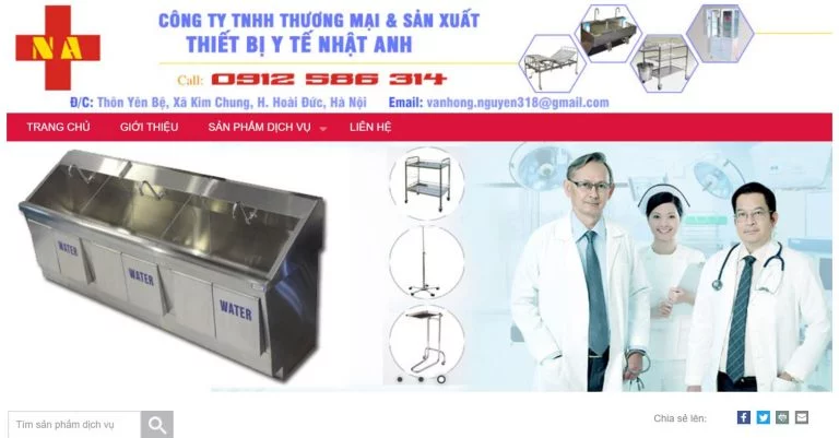 Top 10 công ty thiết bị y tế uy tín tại Hà Nội 2023 11 Công ty thiết bị y tế Nhật Anh