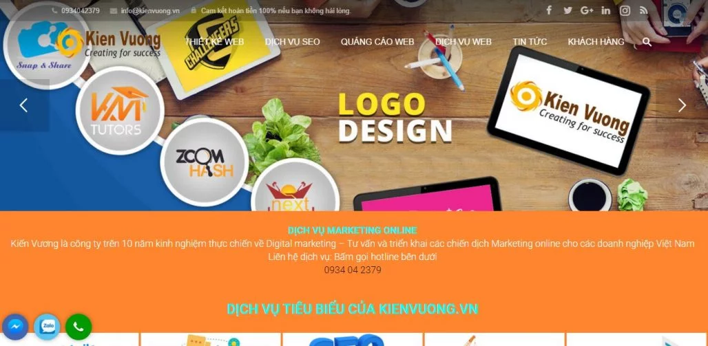 Top 8 công ty thiết kế website uy tín ở Vũng Tàu 2023 9 Công Ty Thiết Kế Website Kiến Vương