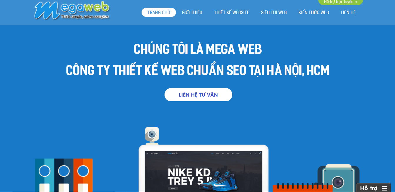 Công ty thiết kế website Megaweb
