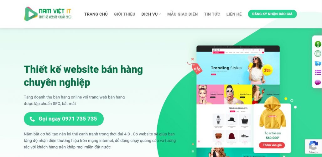 Công ty Thiết kế Website Nam Việt IT