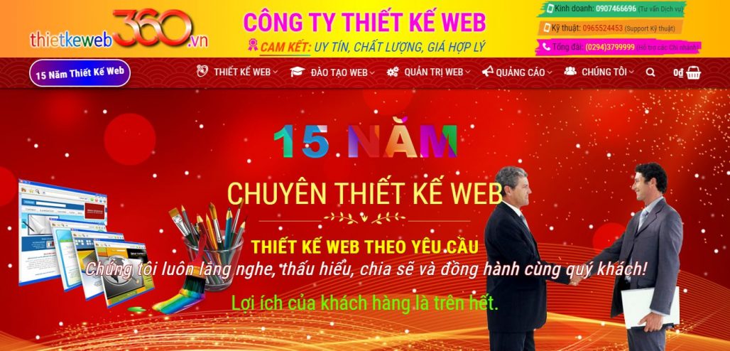 Công Ty Thiết Kế Website - thietkeweb360