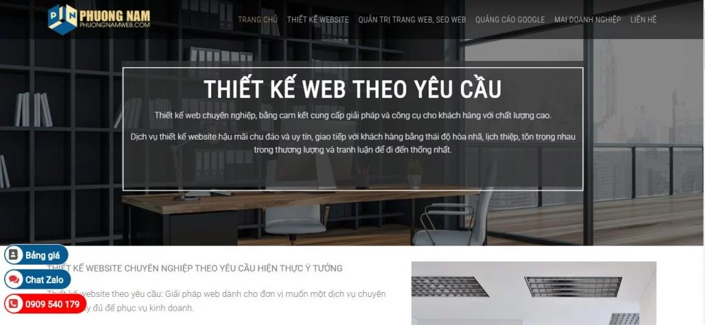 Top 10 công ty thiết kế website uy tín ở Bình Dương 2023 13 Công ty thiết kế website Phương Nam