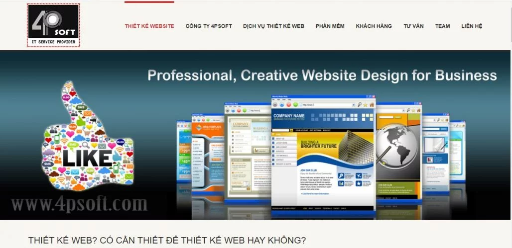 Top 8 công ty thiết kế website uy tín ở Vũng Tàu 2023 11 Công Ty Thiết Kế Website 4PSoft