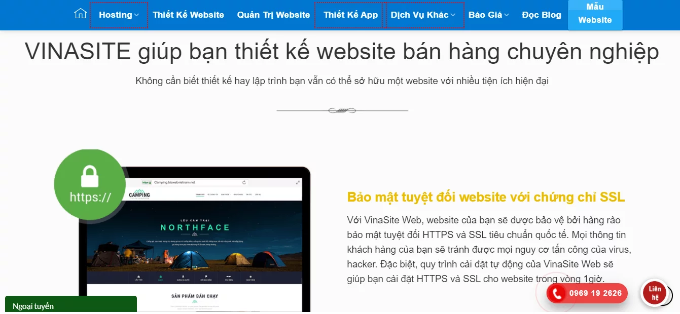 Top 10 công ty thiết kế website uy tín tại Hà Nội 2023 16 Công Ty Thiết Kế Website VINASITE VIỆT NAM