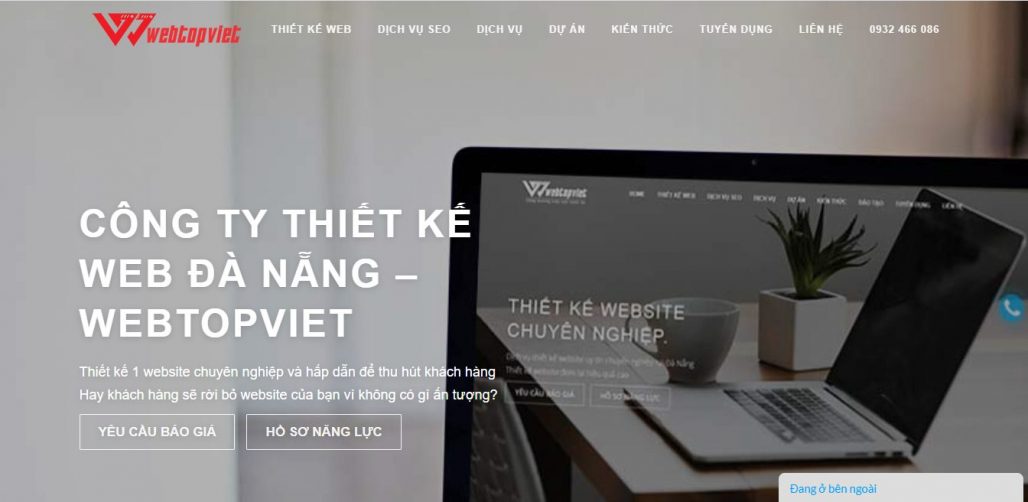 Công ty thiết kế web Đà Nẵng webtopviet