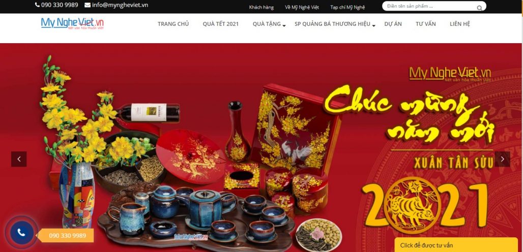Công ty cung cấp giỏ quà tết cho doanh nghiệp Mỹ Nghệ Việt