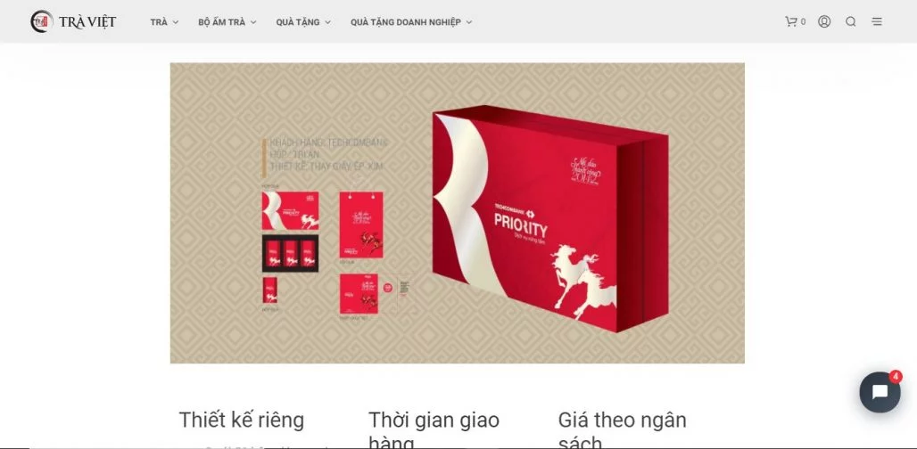 Top 9 công ty cung cấp quà tết cho nhân viên uy tín ở Hà Nội 13 Công ty cung cấp quà tết cho nhân viên Trà Việt
