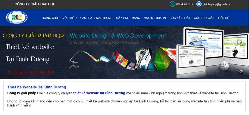 Top 10 công ty thiết kế website uy tín ở Bình Dương 2023 15 Công ty thiết kế website, cung cấp giải pháp HQP