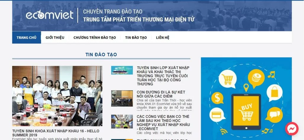 Công ty đào tạo bán hàng livestream ecomviet