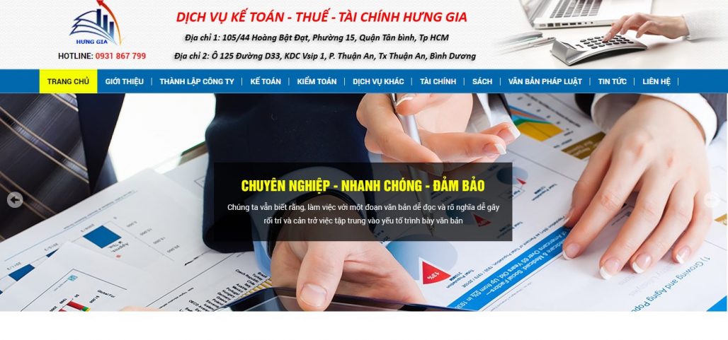Dịch vụ thành lập công ty KẾ TOÁN THUẾ HƯNG GIA