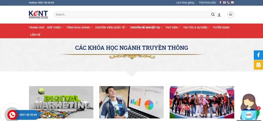 Top 8 công ty đào tạo bán hàng livestream uy tín tại TPHCM 15 Công ty đào tạo bán hàng livestream Kent International College