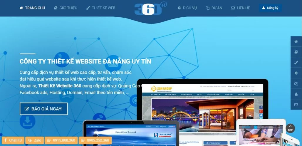 Top 10 công ty thiết kế website uy tín ở Đà Nẵng 2023 17 Công Ty Thiết Kế Website - Web360