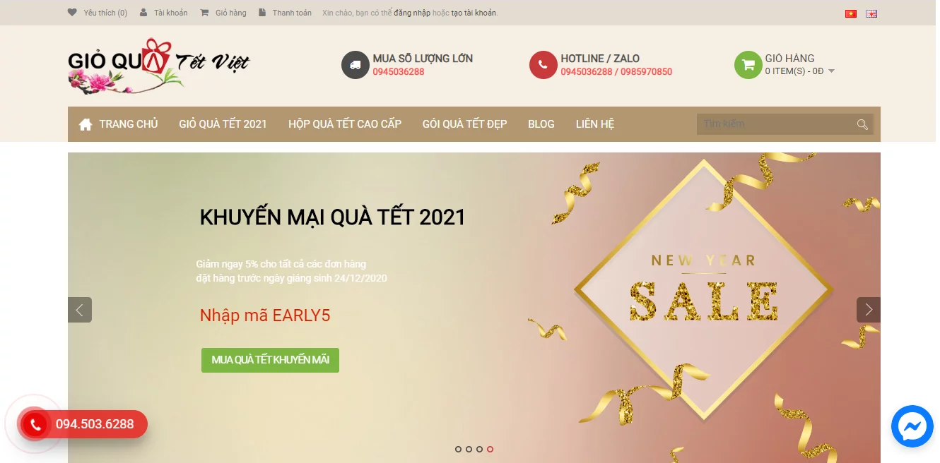 Top 9 công ty cung cấp quà tết cho nhân viên uy tín ở Hà Nội 16 Công ty cung cấp quà tết cho nhân viên GIỎ QUÀ TẾT VIỆT