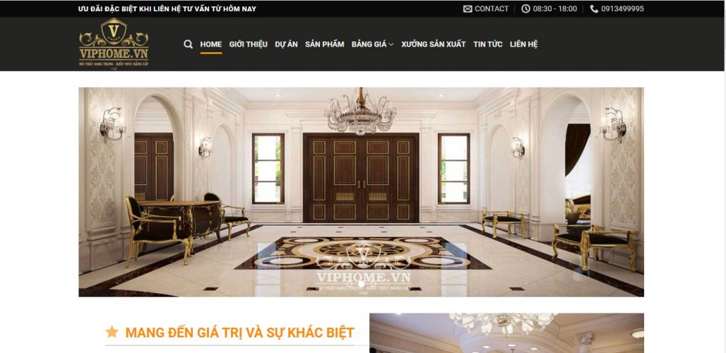 Top 10 công ty thiết kế nội thất tốt nhất TPHCM 2023 16 Công ty Nội Thất VIPHOMES