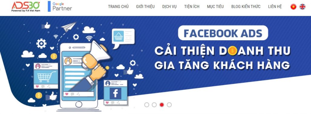 Top 10 công ty chạy quảng cáo Facebook uy tín tại TPHCM 12 Công ty chạy quảng cáo Facebook ADS30