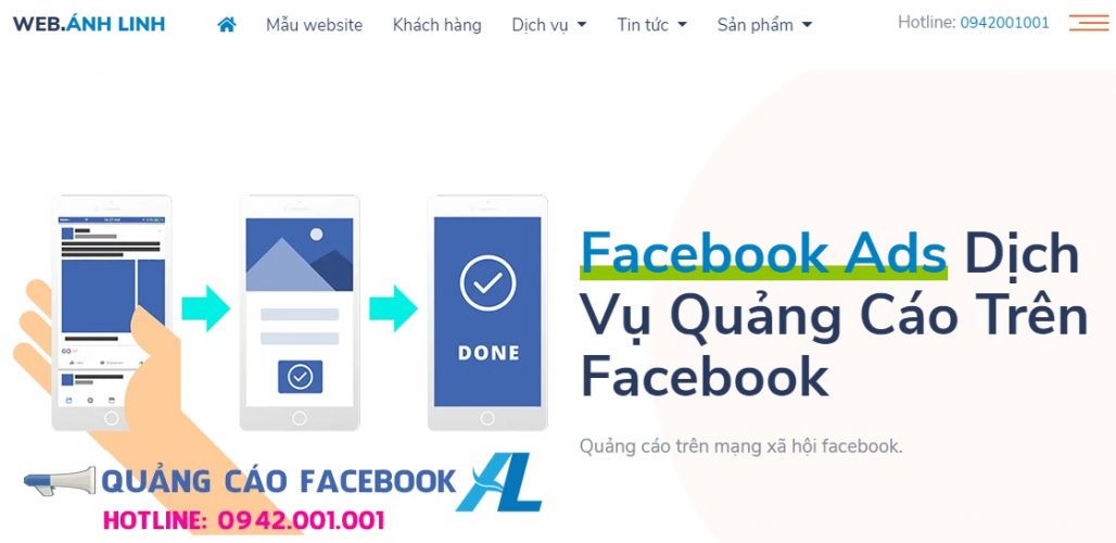 Công ty chạy quảng cáo Facebook Ánh Linh