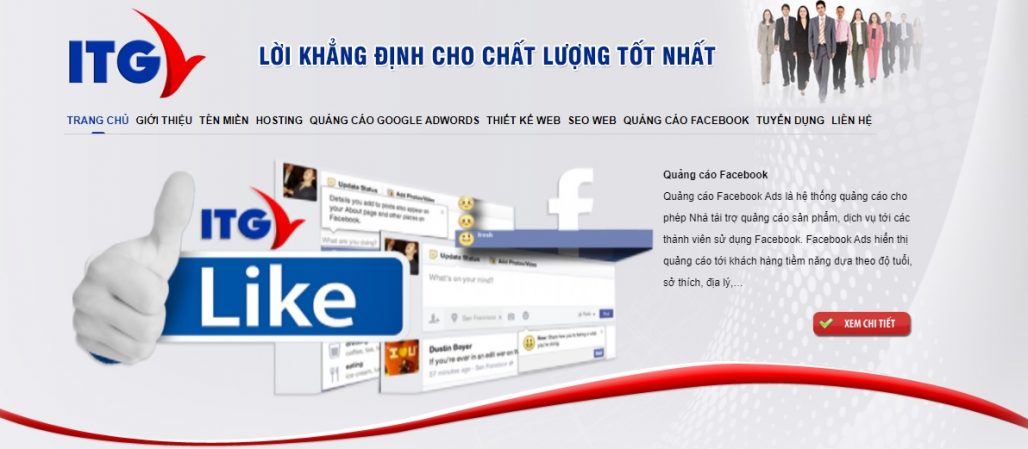Công ty chạy quảng cáo Facebook ITG