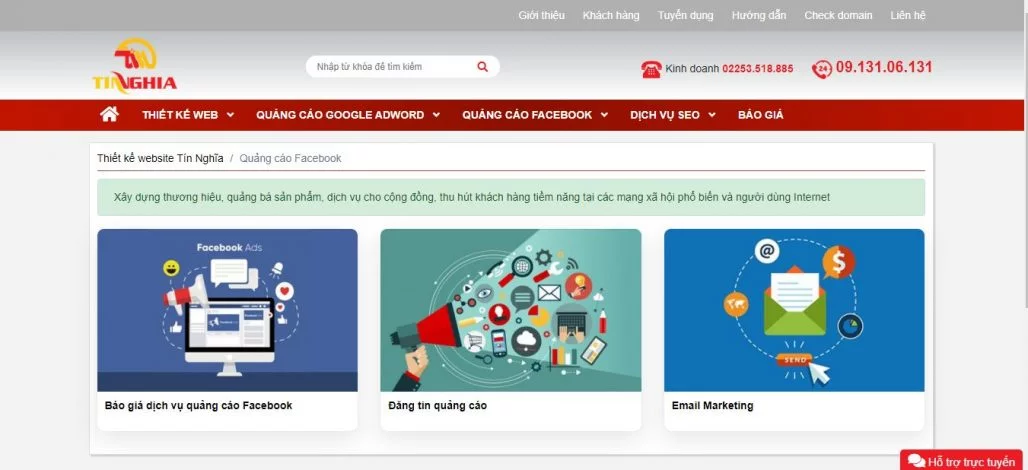 Top 5 công ty chạy quảng cáo Facebook uy tín tại Hải Phòng 6 Công ty chạy quảng cáo Facebook Tín Nghĩa