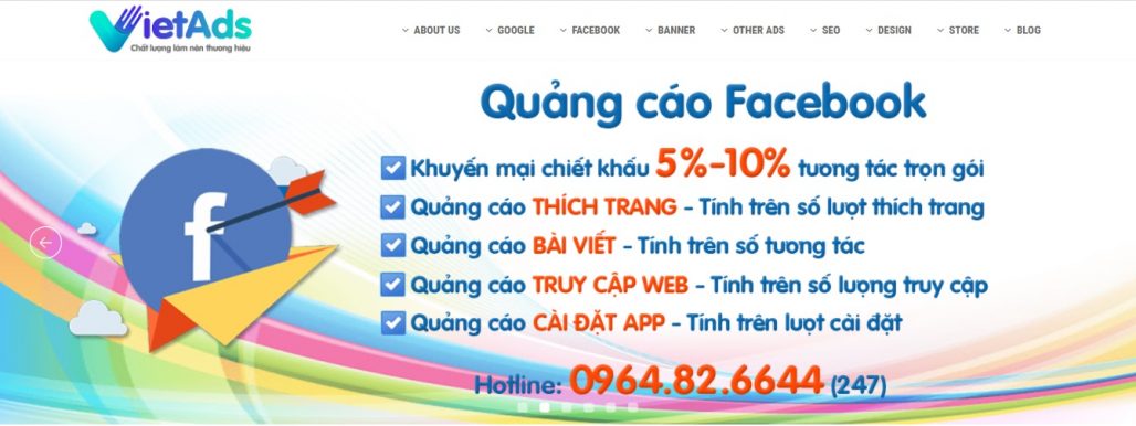 Công ty chạy quảng cáo Facebook Việt Ads
