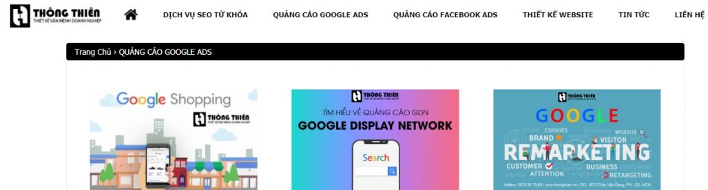 Top 10 công ty chạy quảng cáo Google Adwords uy tín tại TPHCM 20 Công ty chạy quảng cáo Google Adwords Thông Thiên