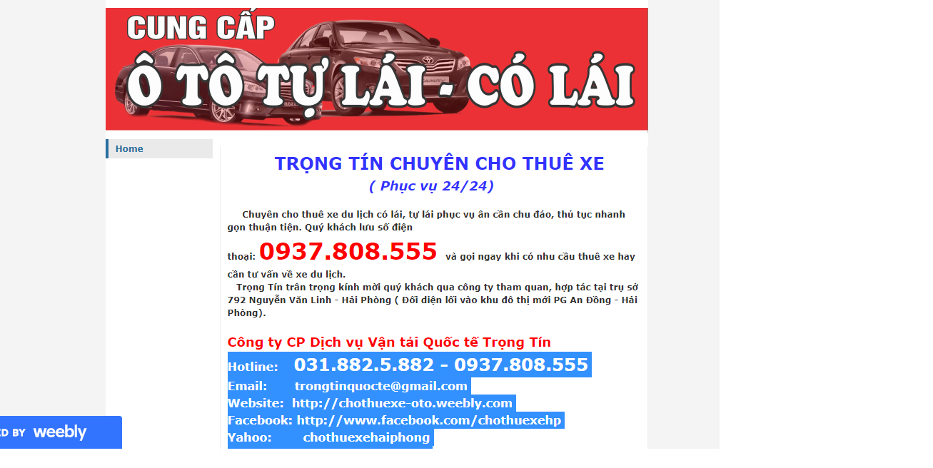 Top 6 công ty dịch vụ thuê xe uy tín tại Hải Phòng 2023 11 Công ty cổ phần dịch vụ vận tải quốc tế Trọng Tín