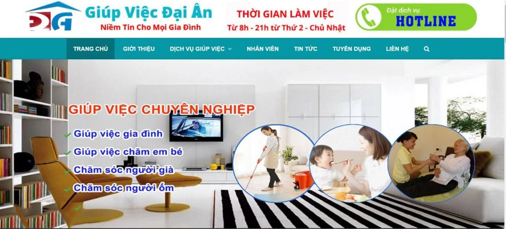 Top 10 công ty giúp việc tại nhà theo giờ uy tín tại Hà Nội 12 Công ty giúp việc tại nhà theo giờ Đại Ân