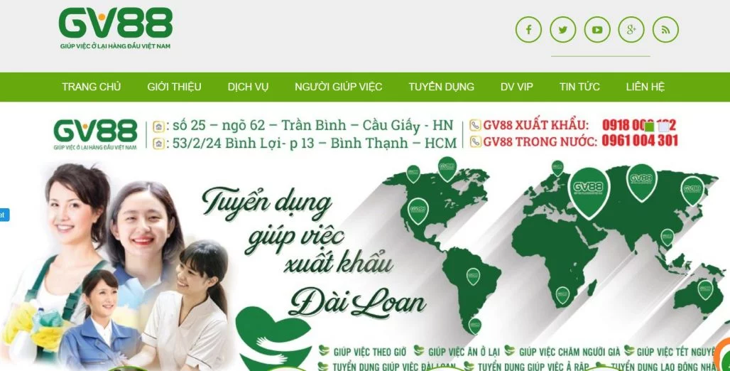 Top 10 công ty giúp việc tại nhà theo giờ uy tín tại Hà Nội 17 Công ty giúp việc tại nhà theo giờ Thanh Bình (Giúp việc 88)