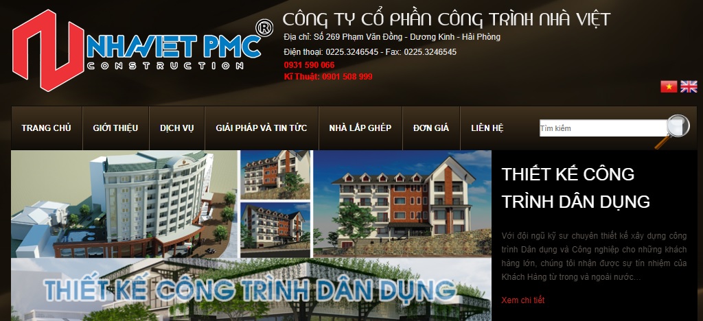 Top 10 công ty xây dựng nhà uy tín tại Hải Phòng 2023 13 Công ty xây dựng Nhà Việt PMC