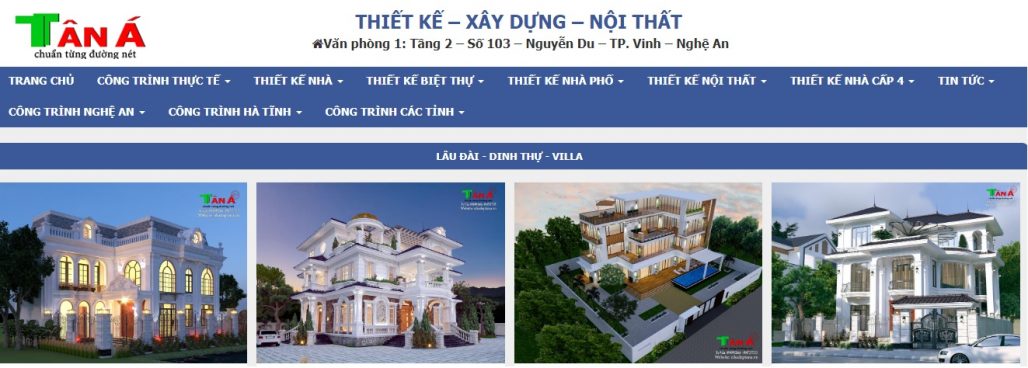 Top 8 công ty xây dựng nhà uy tín tại TP Vinh, Nghệ An 2023 13 Công ty xây dựng nhà Tân Á
