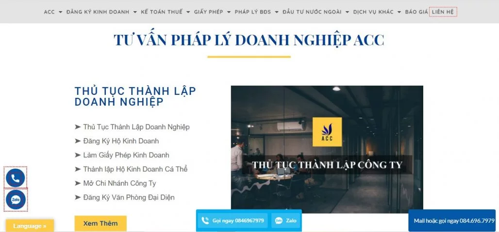 Top 10 dịch vụ thành lập công ty uy tín tại Đồng Nai 14 Dịch vụ thành lập công ty ACC