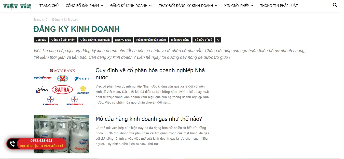 Top 10 dịch vụ thành lập công ty uy tín tại Hà Nội 15 Dịch vụ thành lập công ty VIỆT TÍN