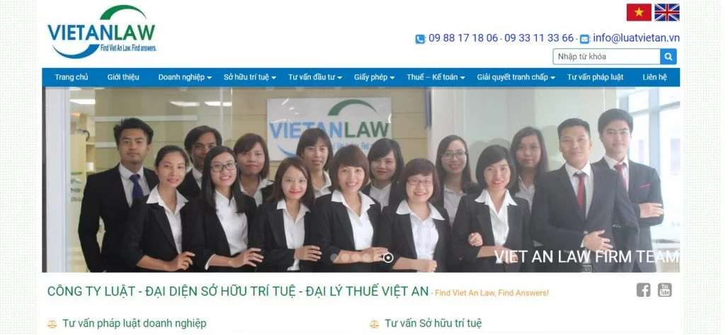 Top 10 dịch vụ thành lập công ty uy tín tại Hà Nội 12 Dịch vụ thành lập công ty uy tín luật Việt An