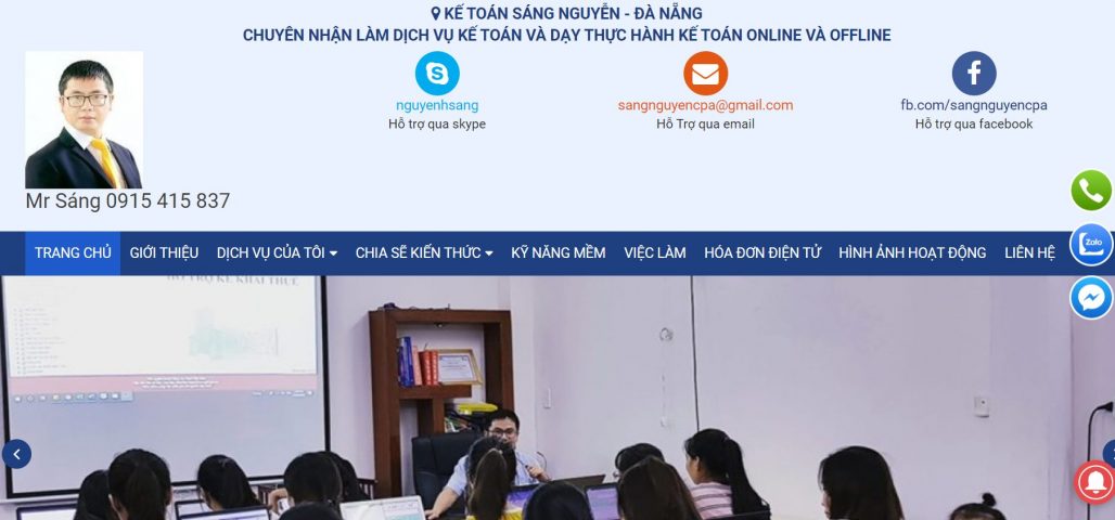 trung tâm kế toán Sáng Nguyễn