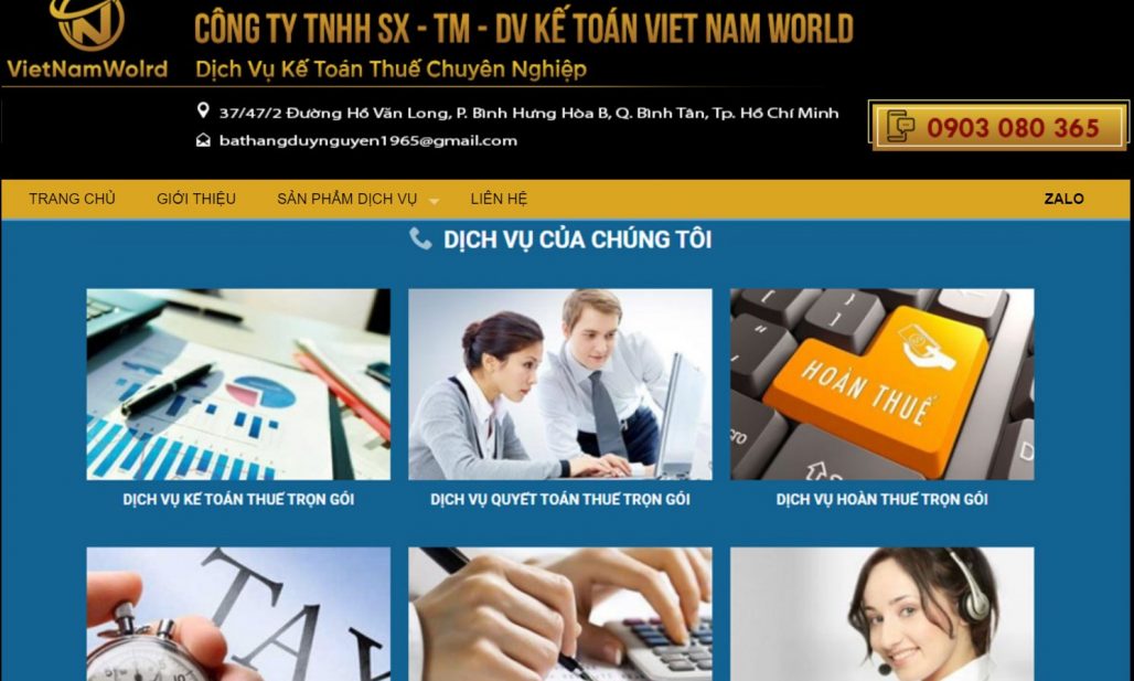 Công ty dịch vụ kế toán Viet Nam Word