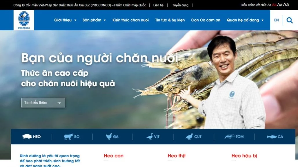Top 10 công ty thức ăn chăn nuôi uy tín tại Việt Nam 2023 13 Top 10 công ty thức ăn chăn nuôi uy tín tại Việt Nam 2023