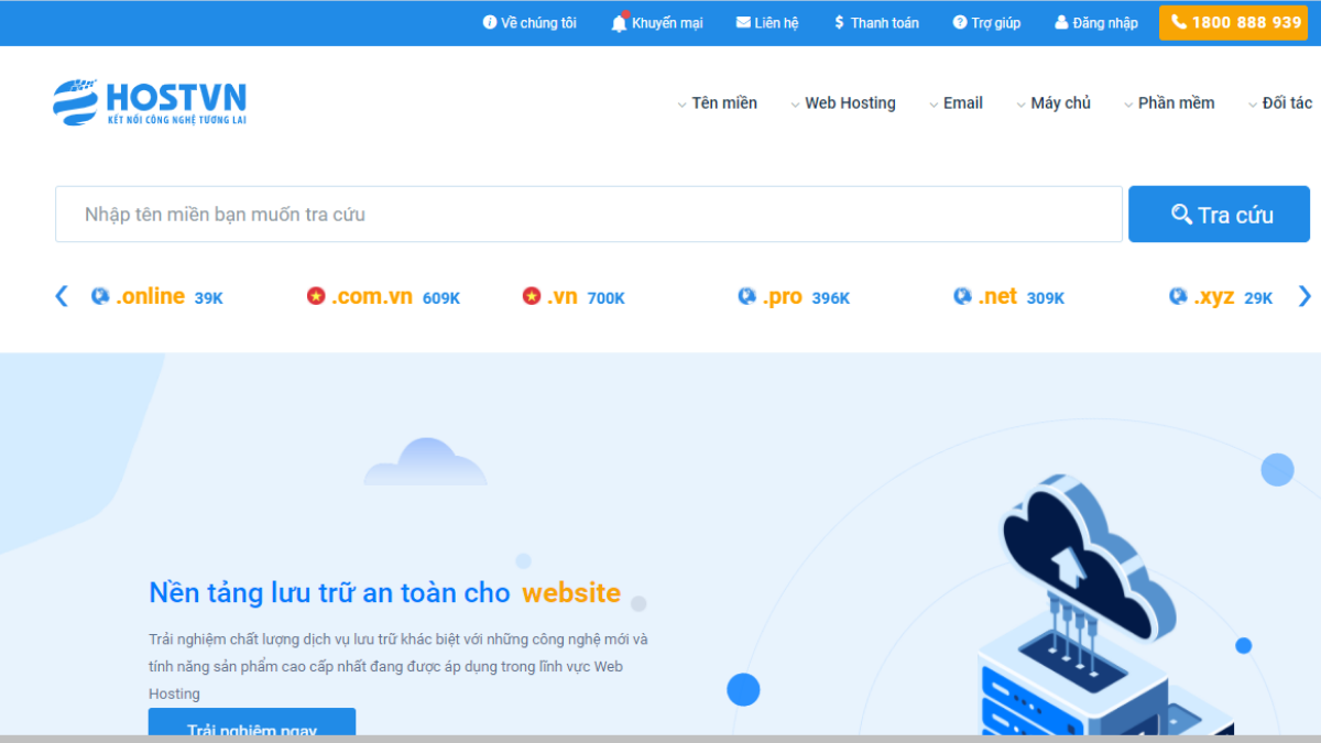 Top 10 công ty dịch vụ hosting uy tín tại Việt Nam