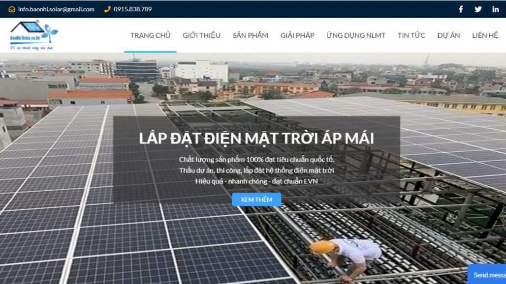 TOP 10 CÔNG TY LẮP HỆ THỐNG ĐIỆN MẶT TRỜI UY TÍN TẠI HÀ NỘI 2021