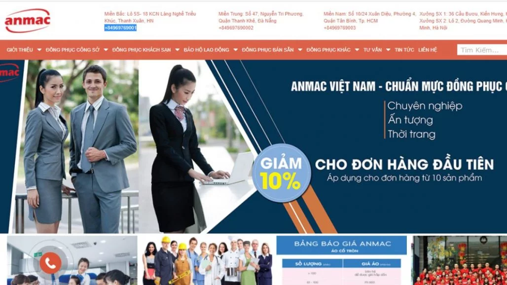 Top 10 công ty may đồng phục uy tín tại Hà Nội 2023 12 Top 8 công ty may đồng phục uy tín tại Hà Nội 2023