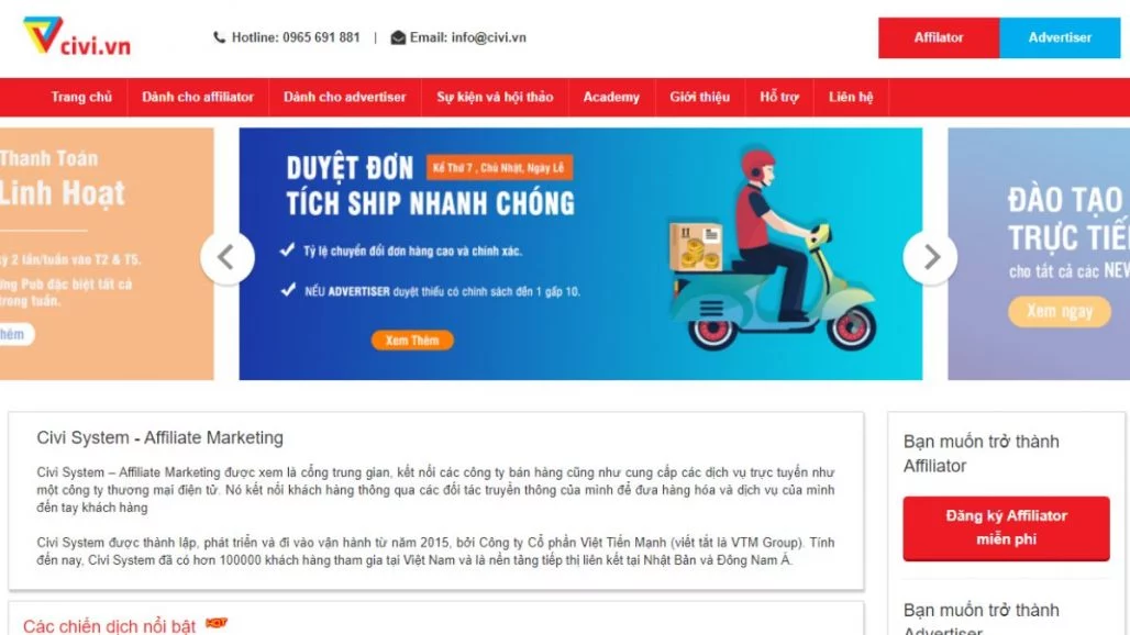 Top 10 công ty tiếp thị liên kết uy tín tại Việt Nam 2023 8 Top 5 công ty tiếp thị liên kết uy tín tại Việt Nam 2023